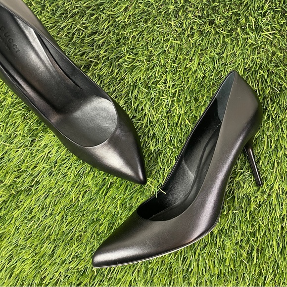 Gucci black heels - 41 (US 11) - Picture 2 of 12